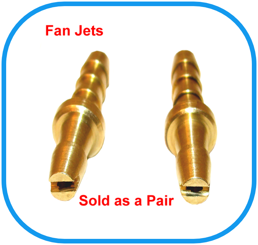 Aluminium Fan Jets (Pair of)